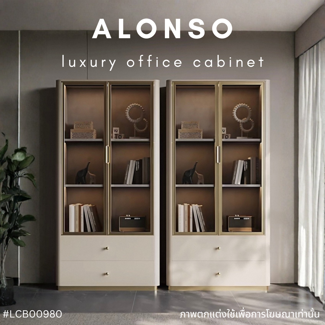 ALONSO luxury office cabinet