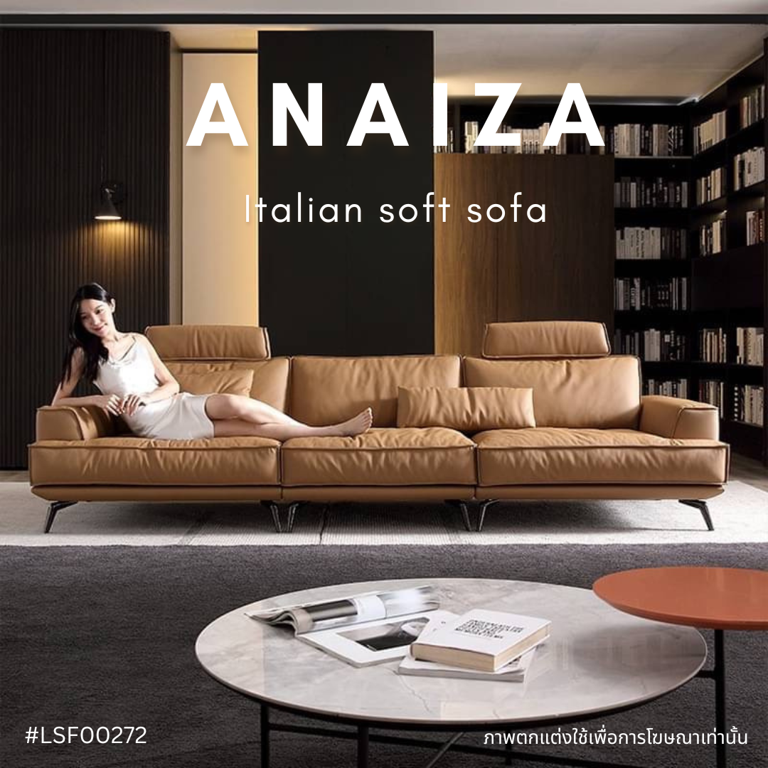 ANAIZA Italian soft sofa