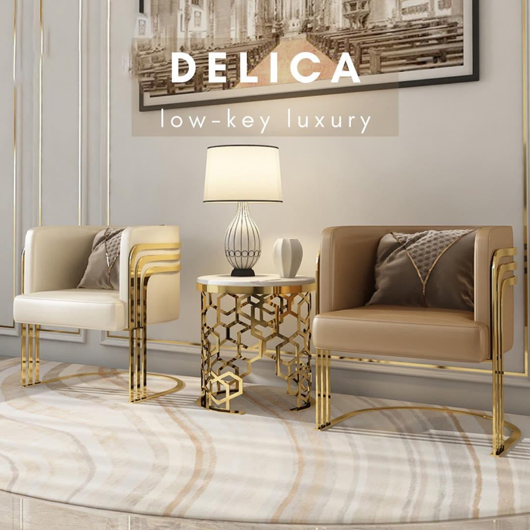 DELICA low-key luxury armchair