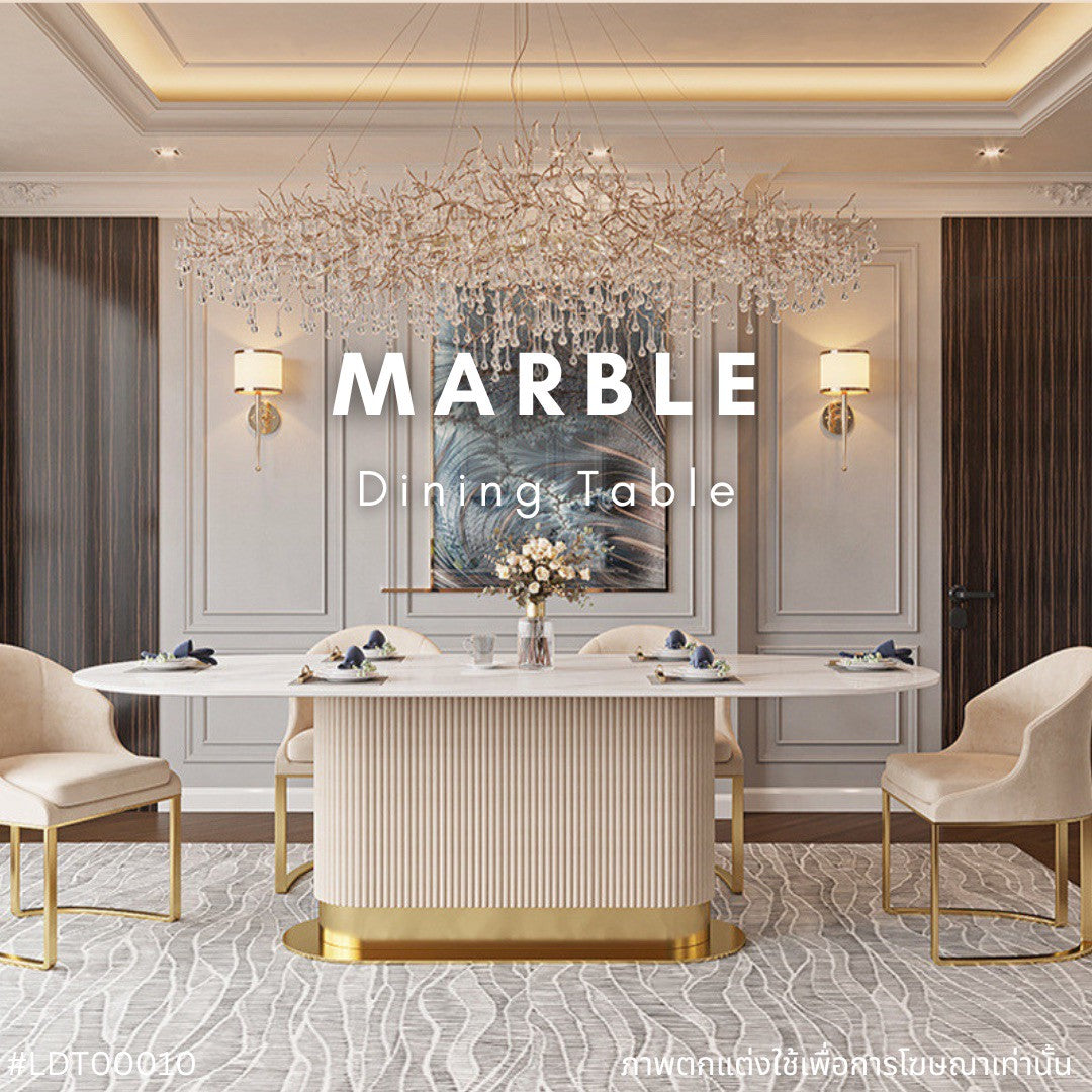 MARBLE DINING TABLE