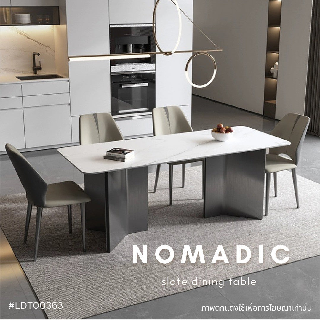 NOMADIC slate dining table