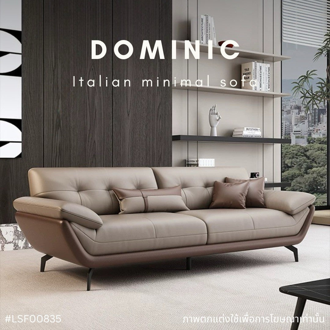 DOMINIC Italian minimal sofa