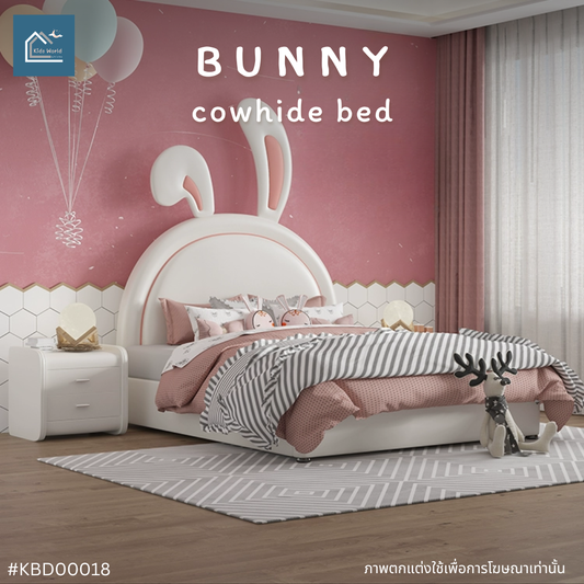 BUNNY cowhide bed