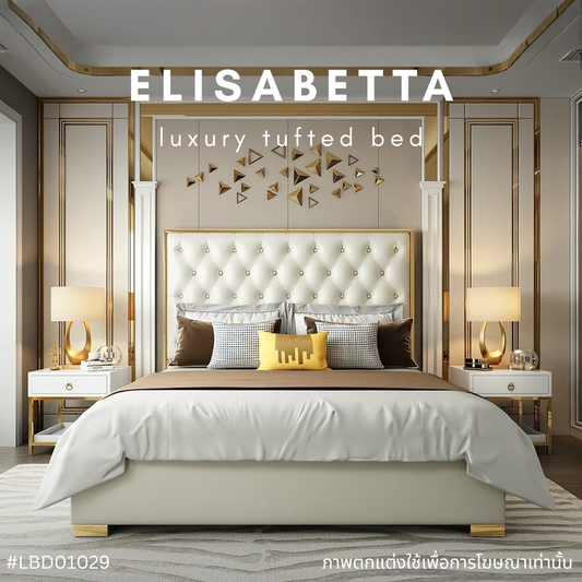 ELISABETTA luxury tufted bed