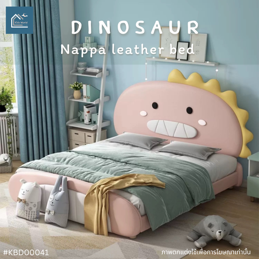 DINOSAUR Nappa leather bed