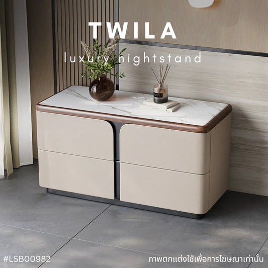TWILA luxury nightstand