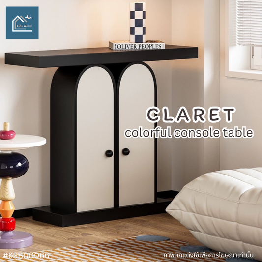 CLARET colorful console table