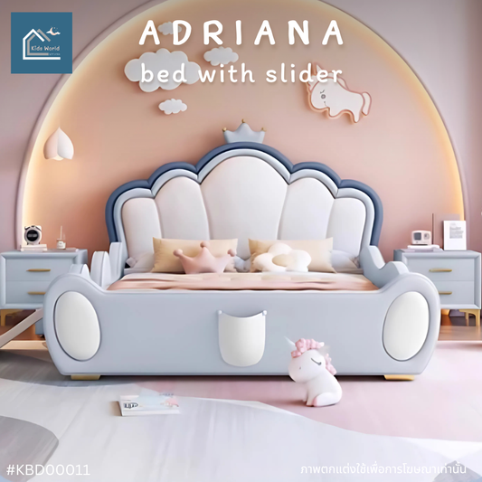 ADRIANA bed with slider