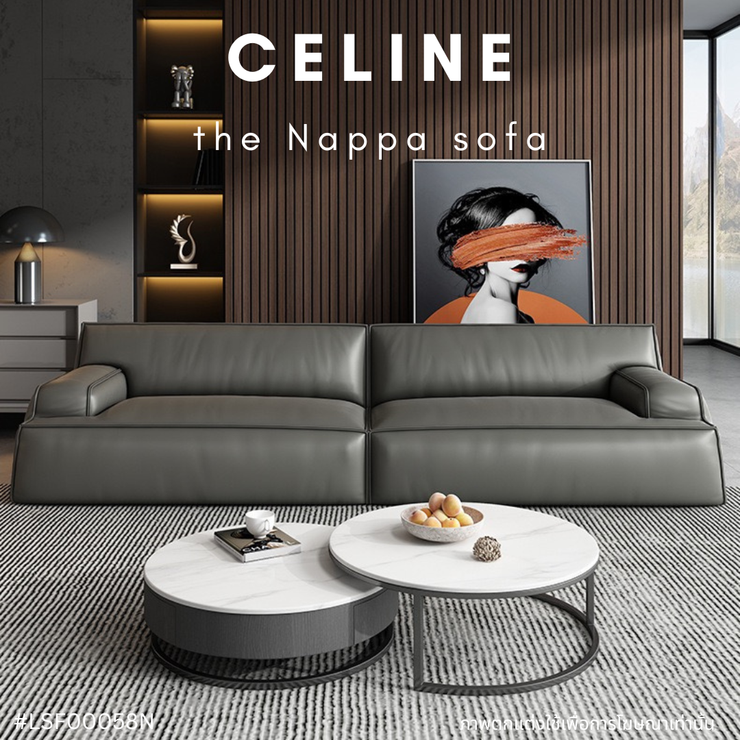 CELINE the Nappa sofa