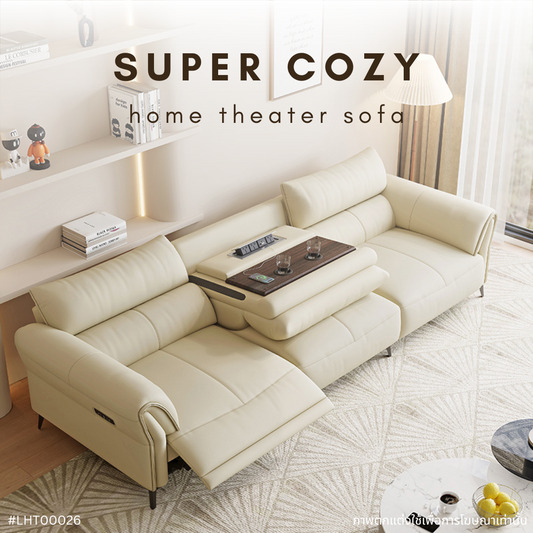 SUPER COZY home theater sofa