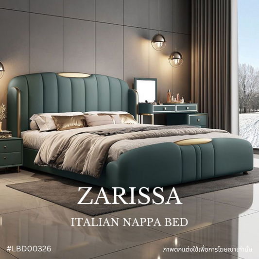 ZARISSA Italian Nappa bed