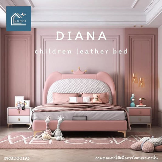 DIANA children leather bed