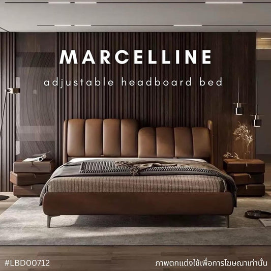 MARCELLINE adjustable headboard bed