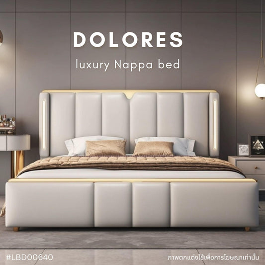 DOLORES luxury Nappa bed