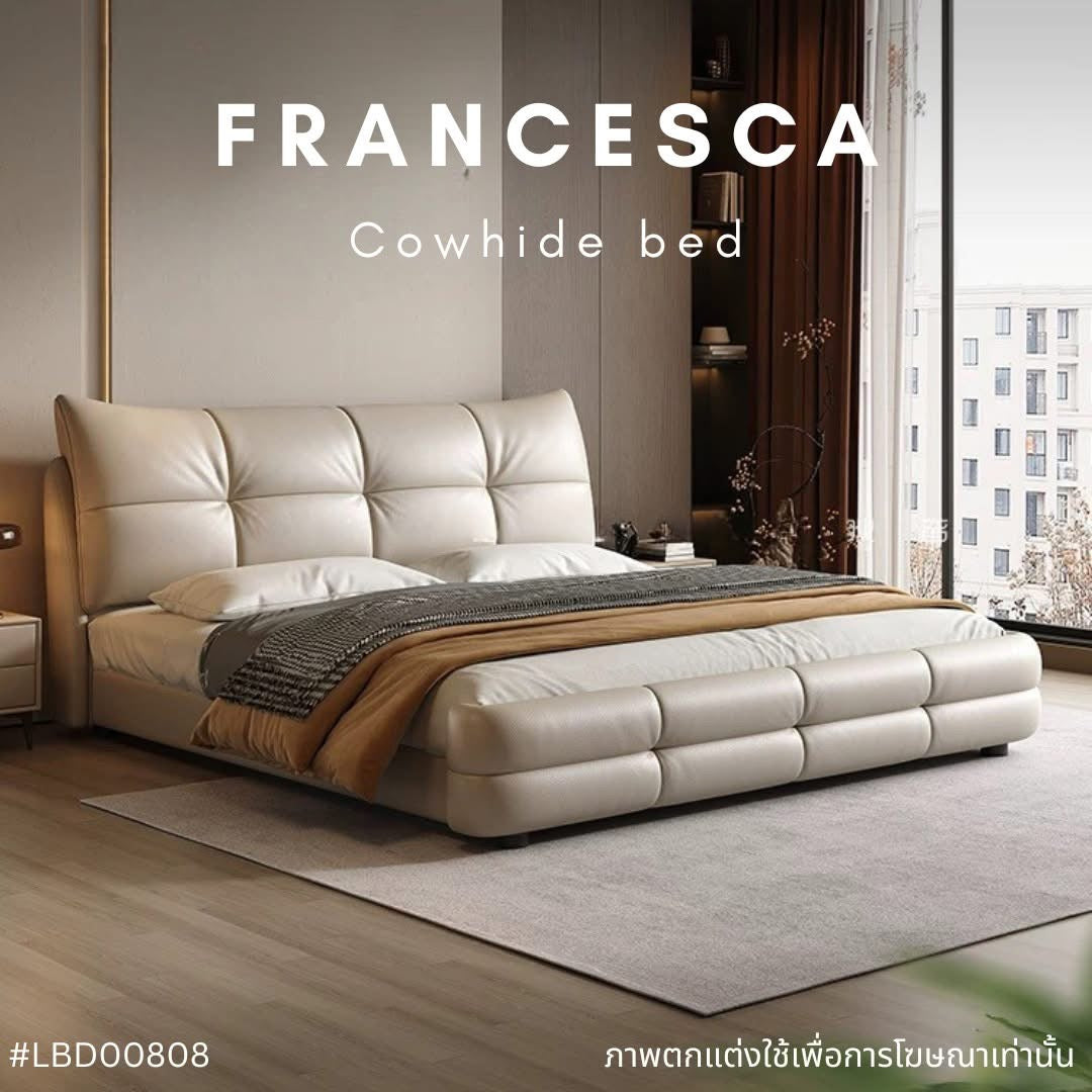 FRANCESCA cowhide bed