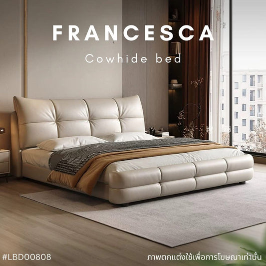 FRANCESCA cowhide bed
