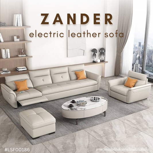 ZANDER electric leather sofa