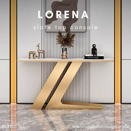 LORENA slate top console