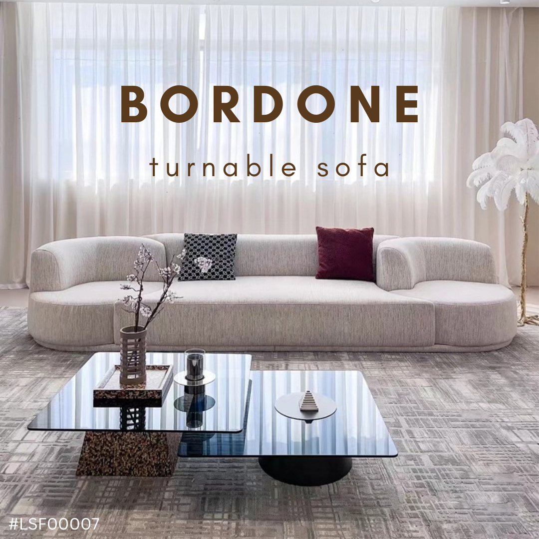 BORDONE turntable sofa