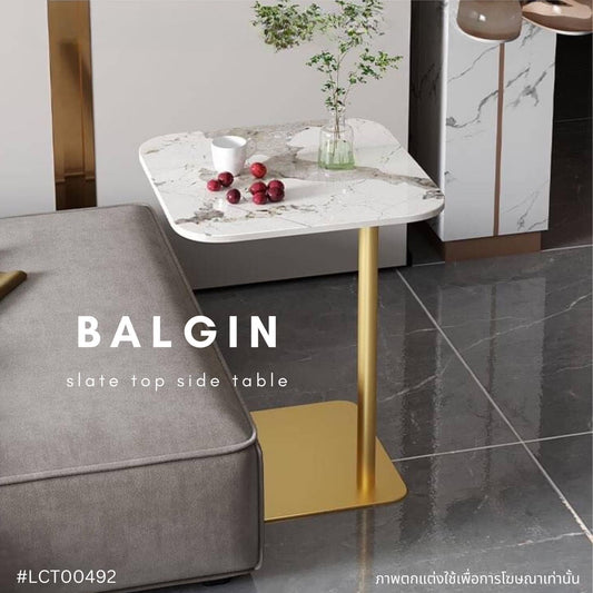 BALGIN slate top side table