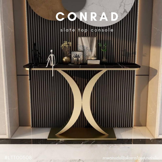 CONRAD slate top console