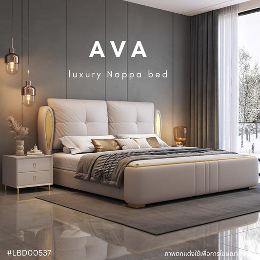 AVA luxury Nappa bed