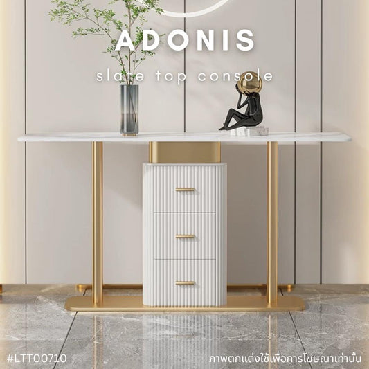 ADONIS slate top console