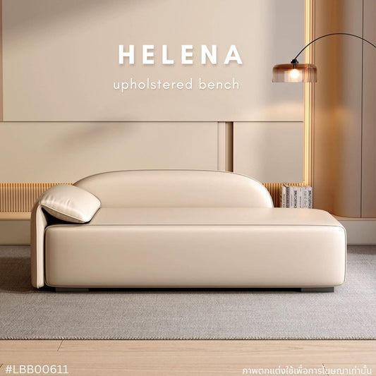 HELENA upholstered bench
