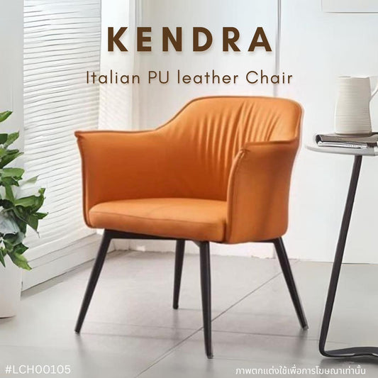 KENDRA Italian PU leather Chair