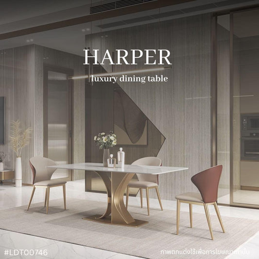 HARPER luxury dining table