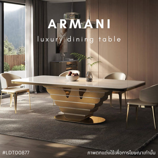 ARMANI luxury dining table