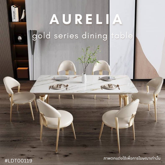 AURELIA gold series dining table