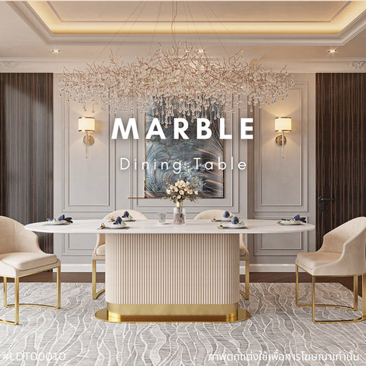MARBLE DINING TABLE