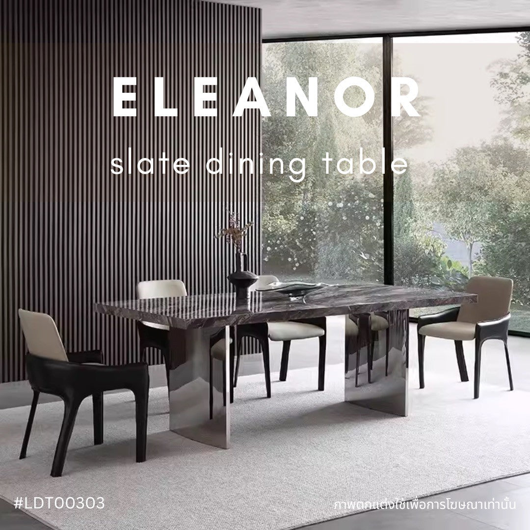 ELEANOR slate dining table