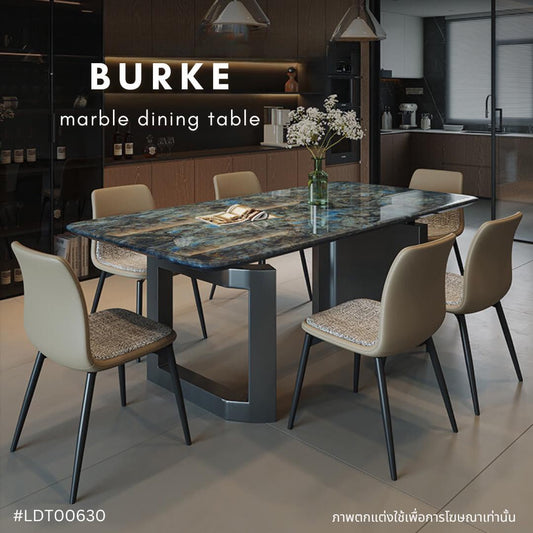 BURKE marble dining table