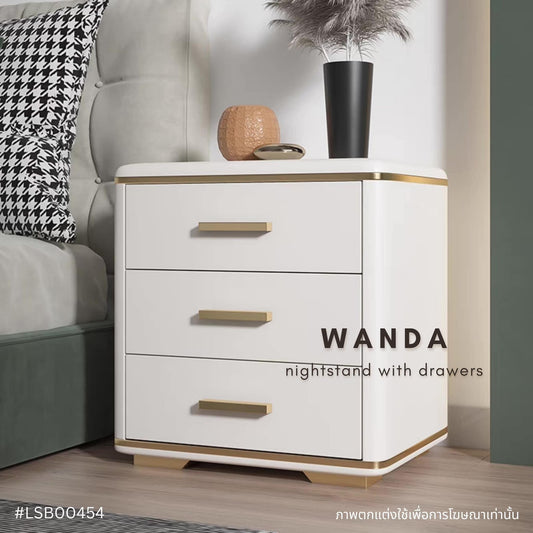 WANDA nightstand with drawers
