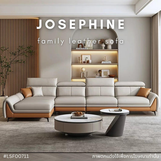 JOSEPHINE family leather sofa