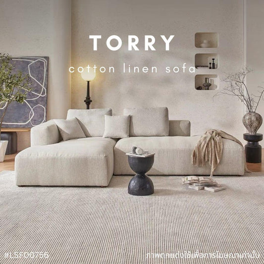 TORRY cotton linen sofa