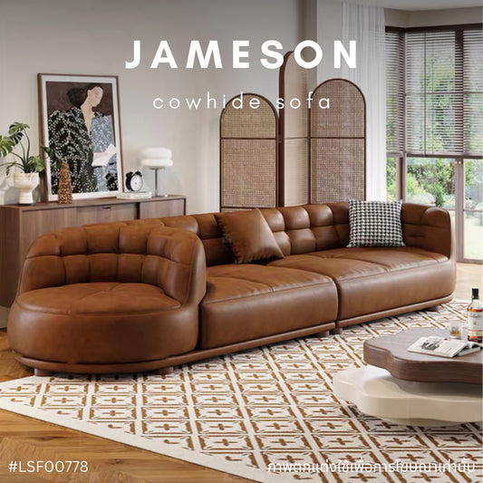 JAMESON cowhide sofa