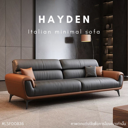 HAYDEN Italian minimal sofa