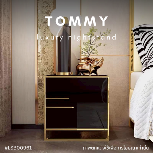 TOMMY luxury nightstand