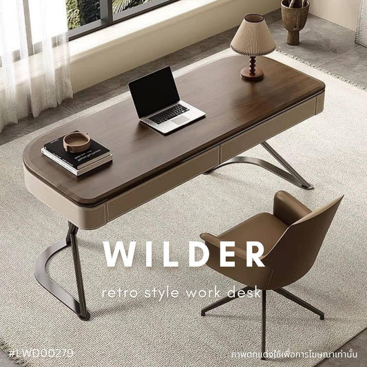 WILDER retro style work desk