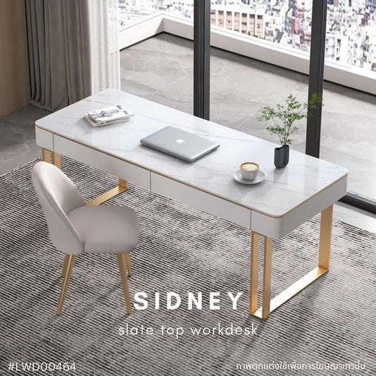 SIDNEY slate top workdesk