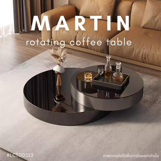 MARTIN rotating coffee table