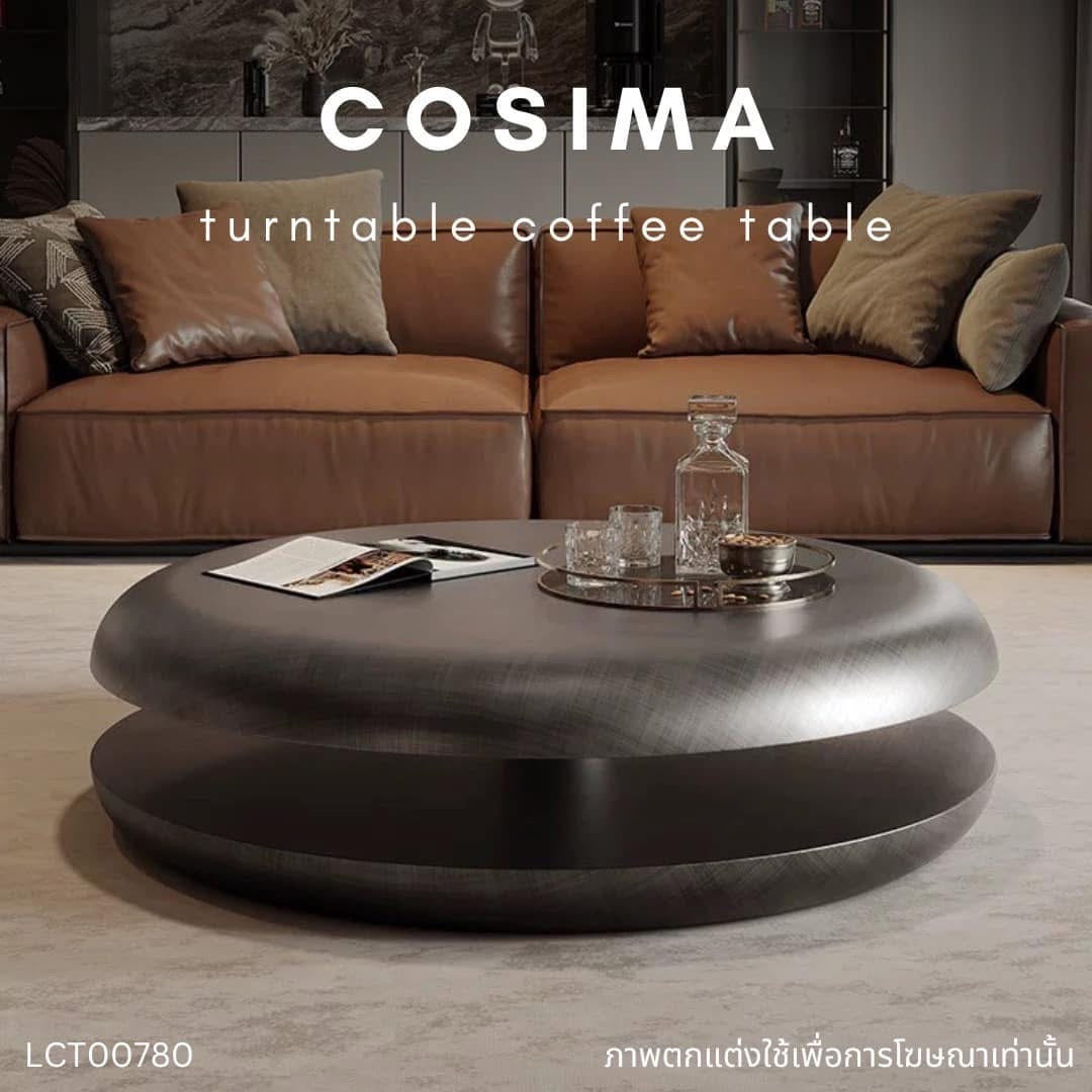 COSIMA turntable coffee table
